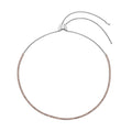 Simulated Diamond Multi-Wear Butterfly Slider Bolo Tennis Necklace (15-33 Inches) in Stainless Steel - Sticky add to cart bar