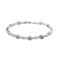 Narsipatnam Alexandrite Bracelet in Platinum Over Sterling Silver (7.25 In) 2.20 ctw