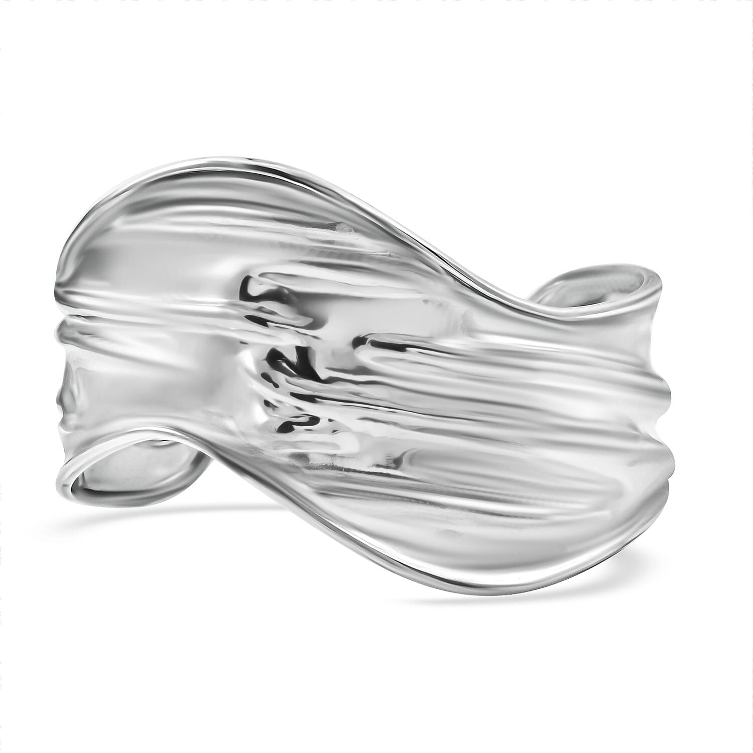 Sterling Silver Cuff Bracelet (7.0 In) 29.50 Grams