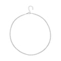 Curb Necklace (19.5 Inches) in Stainless Steel - Sticky add to cart bar