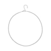 Curb Necklace (19.5 Inches) in Stainless Steel