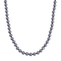 Doorbuster Terahertz Trapezoid 10mm Necklace 18 Inches in Rhodium Over Sterling Silver 250.00 ctw - Sticky add to cart bar