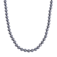 Doorbuster Terahertz Trapezoid 10mm Necklace 18 Inches in Rhodium Over Sterling Silver 250.00 ctw