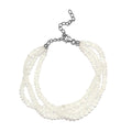 Premium Rainbow Moonstone Beaded Bracelet in Sterling Silver (7.25-9.25In) 65.50 ctw - Sticky add to cart bar