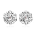 Diamond Accent Stud Earrings in Sterling Silver - Sticky add to cart bar
