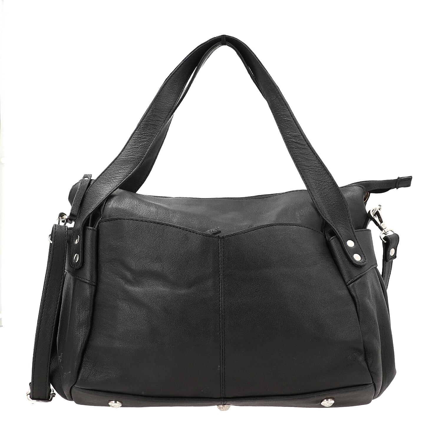 100% Genuine Leather RFID Classic Bailey Bag