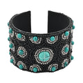 Glass Seed Beaded Cuff Bracelet - Sticky add to cart bar