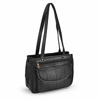 La Marey Brown Genuine Leather Shoulder Bag