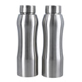 Homesmart Set of 2 Stainless Steel Belly Bottle -Silver (33.8 oz) - Sticky add to cart bar