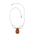 Baltic Amber Necklace 20 Inches in Sterling Silver - Sticky add to cart bar