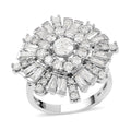 14K White Gold Diamond Ring 8 Grams 2.00 ctw - Sticky add to cart bar