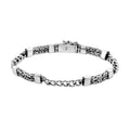 Bali Legacy Sterling Silver Borobudur Bracelet (7.50 In) (19.10 g) - Sticky add to cart bar