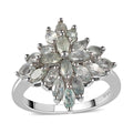 Doorbuster Narsipatnam Alexandrite Ring in Platinum Over Sterling Silver 1.60 ctw - Sticky add to cart bar