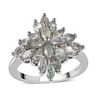 Doorbuster Narsipatnam Alexandrite Ring in Platinum Over Sterling Silver 1.60 ctw