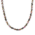 TLV Multi-Tourmaline Necklace (18 Inches) in Platinum Over Sterling Silver (24.50 g) 25.30 ctw - Sticky add to cart bar