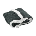 Huggle Ultra Plush Sherpa Knitted Reversible Scarf with Pockets - Sticky add to cart bar