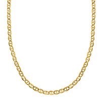 10K Yellow Gold 1.5mm Mariner Pendant Chain 20 Inches