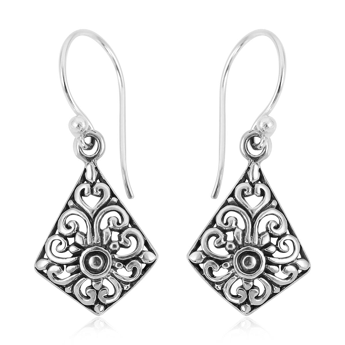 Sterling Silver Dangle Earrings 2.25 Grams
