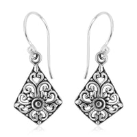 Sterling Silver Dangle Earrings 2.25 Grams