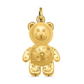 Electroforming Gold Collection 18K Yellow Gold Heart Pendant - Sticky add to cart bar