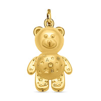 Electroforming Gold Collection 18K Yellow Gold Heart Pendant