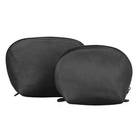 Set of 2, 100% Genuine Leather Nesting Pouches