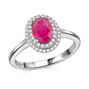 18K White Gold