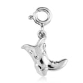 D'Joy Platinum Over Sterling Silver Cowboy Boot Charm 2.15 Grams - Sticky add to cart bar
