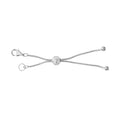 Sterling Silver Snake Chain Bolo Extender with Lobster Lock - Sticky add to cart bar