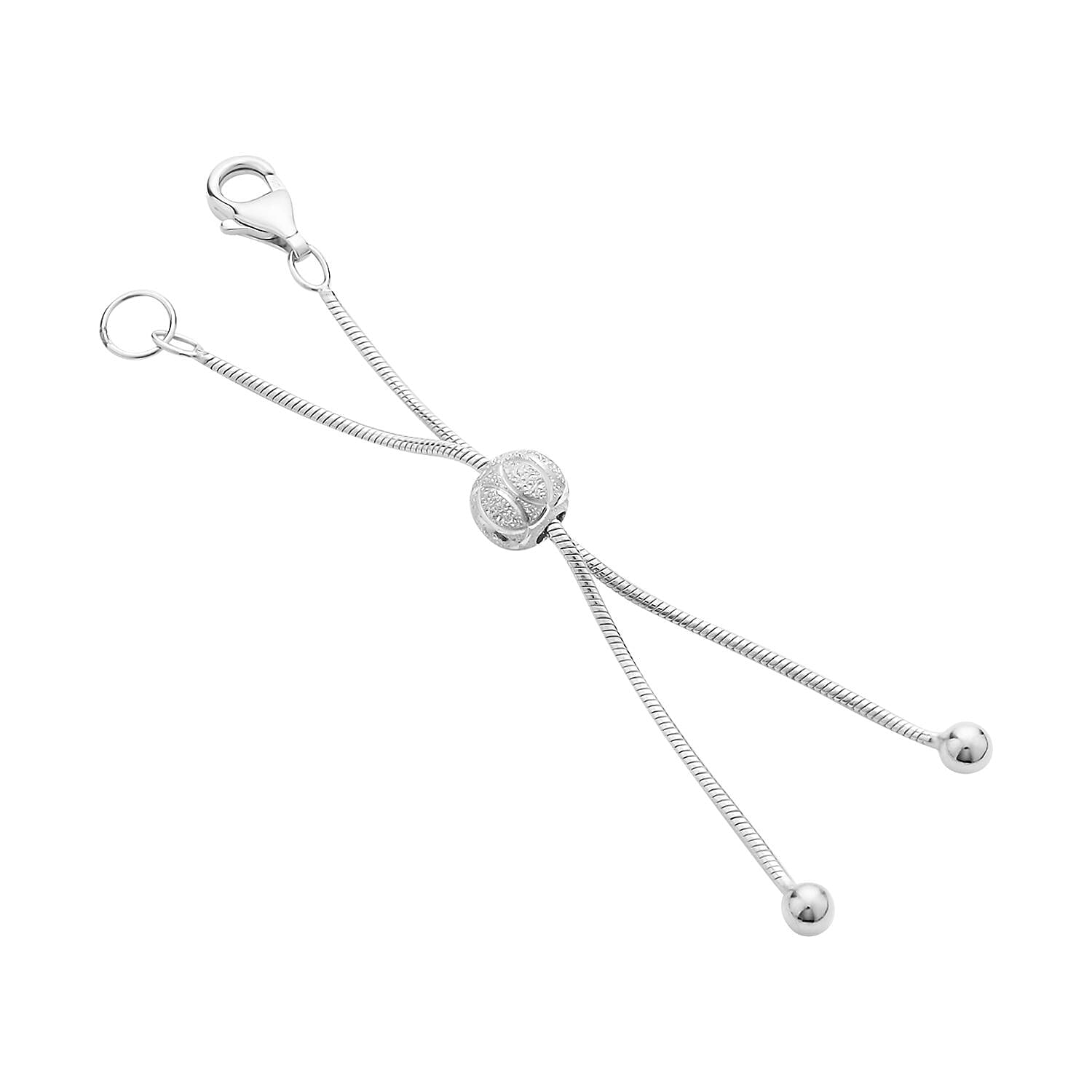 Snake Chain Bolo Extender with 9MM Lobster Lock