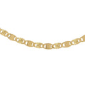 Italian 14K Yellow Gold Over Sterling Silver Marine Style Chain 24 Inches 3 Grams - Sticky add to cart bar