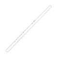 Rhodium Over Sterling Silver Curb Chain (20 Inches) (2 g) - Sticky add to cart bar