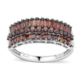 Red Diamond Ring in Rhodium & Platinum Over Sterling Silver 1.00 ctw - Sticky add to cart bar