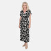 Black Hibiscus Print