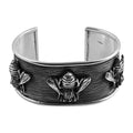 Cheryl Exclusive Pick Majul & Co. One Of A Kind Sterling Silver Disc Cuff Bracelet (8.00 In) Hand-Made in Mexico 99 Grams - Sticky add to cart bar