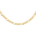 NEW YORK CLOSEOUT 10K Yellow Gold 2.4mm Figaro Necklace 20 Inches 2 Grams - Sticky add to cart bar