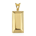 Luxoro Bar Pendant without Chain in 10K Yellow Gold 1.20 Grams - Sticky add to cart bar