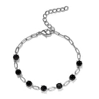 Karis Mozambique Garnet Bracelet in Platinum Bond (6.50 In) 3.50 ctw
