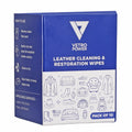 Pack of 10 -Vetro Power Leather Restoration Wipes - White - Sticky add to cart bar