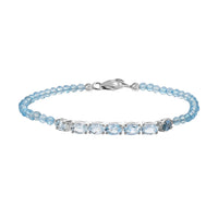DOORBUSTER Amethyst Bracelet in Sterling Silver (7.25 In) 12.80 ctw