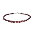 DOORBUSTER Amethyst Bracelet in Sterling Silver (7.25 In) 12.80 ctw - Sticky add to cart bar
