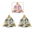 Iliana 18K Yellow Gold AAA Turkizite Solitaire Stud Earrings 1.60 ctw - Sticky add to cart bar