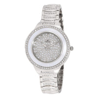 ADEE KAYE Austrian Crystal Japan Quartz Movement Watch in Stainless Steel Strap (38 mm)
