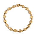 Magic Plated Hematite Beaded Stretch Bracelet 134.50 ctw - Sticky add to cart bar