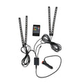 Set of 4pcs Black 48 Remote Control LED Strips - Sticky add to cart bar