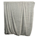 Homesmart Driftwood Gray Orange Stock Solid Double Layers Rabbit Hair Throw - Sticky add to cart bar