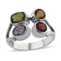 Bali Legacy Peridot, Multi Gemstone Ring in Sterling Silver (Size 10.0) 1.80 ctw - Sticky add to cart bar