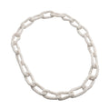 Purple Seed Beaded Link Necklace Link Necklace (32 Inches) - Sticky add to cart bar