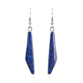 Drop Earrings in Silvertone and Stainless Steel - Sticky add to cart bar