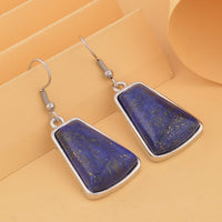 Chic Drop Earrings in Silvertone and Stainless Steel